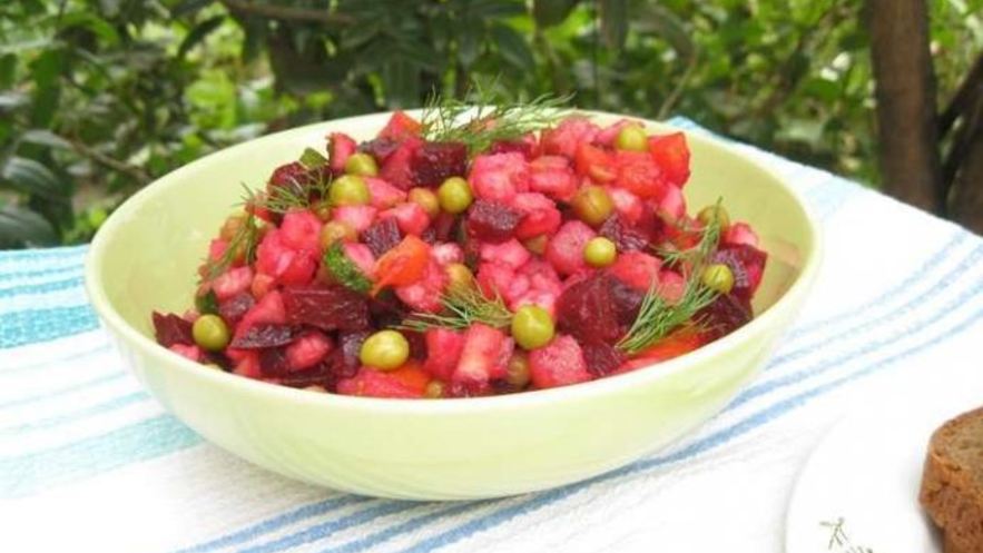 Рецепт летнего винегрета