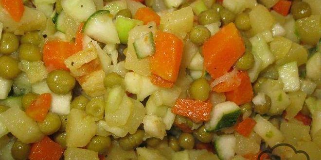 Рецепт летнего винегрета