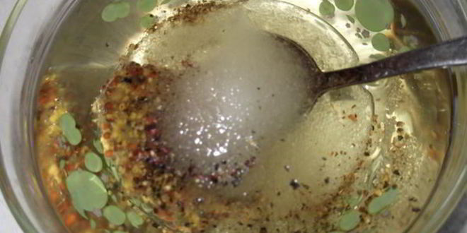 Рецепт салата с сельдью под соусом винегрет