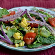 Рецепт Салата свежего с винегретной лаймовой заправкой