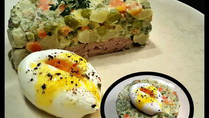 Рецепт салатов с мясом