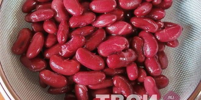 Рецепт винегрета с фасолью