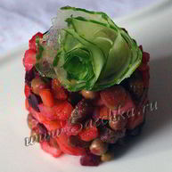 Рецепт Винегрета с горошком