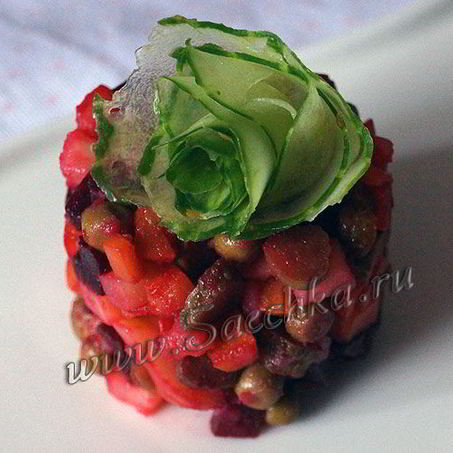 Рецепт Винегрета с горошком