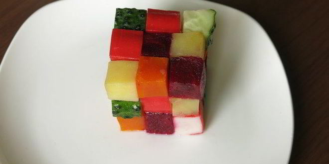 Рецепт винегрета с крабовыми палочками