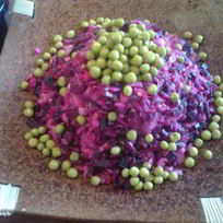 Винегрет со шпротами