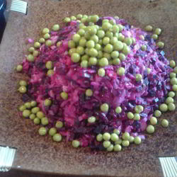 Рецепт Винегрета со шпротами