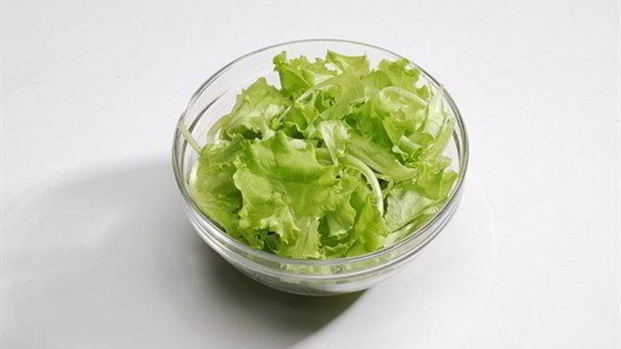 Рецепт зеленого салата с винегретом