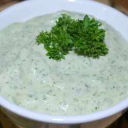 Рецепт Чесночного соуса с зеленью