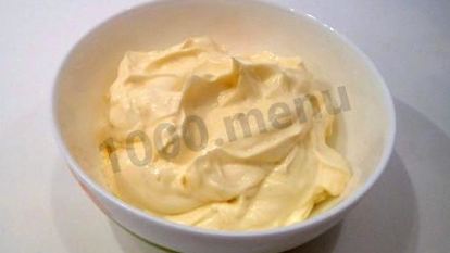 Рецепт Домашнего майонеза с горчицей