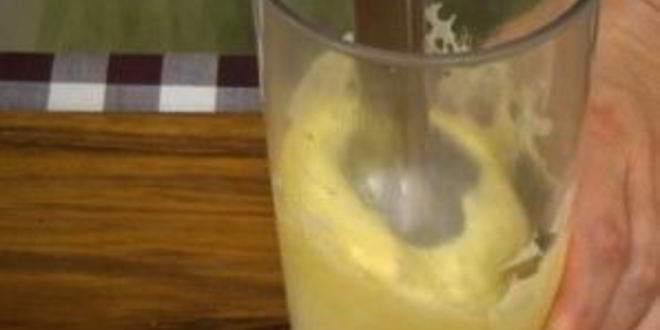 Рецепт домашнего майонеза за 30 секунд