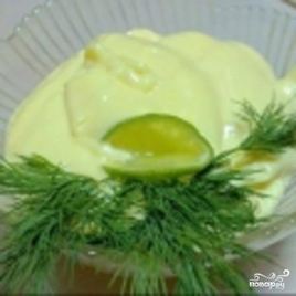 Рецепт Постного домашнего майонеза