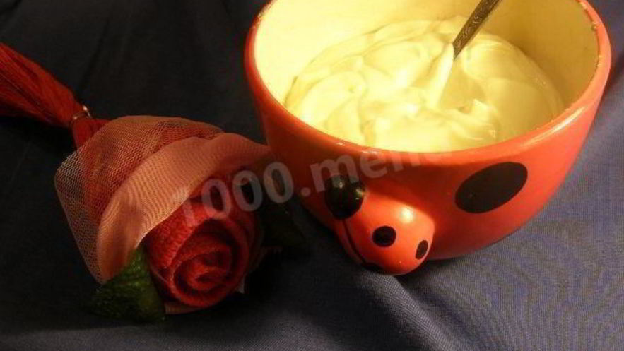 Рецепт соуса майонез со сметаной