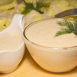 Рецепт Вегетарианского соуса Майонез из фасоли