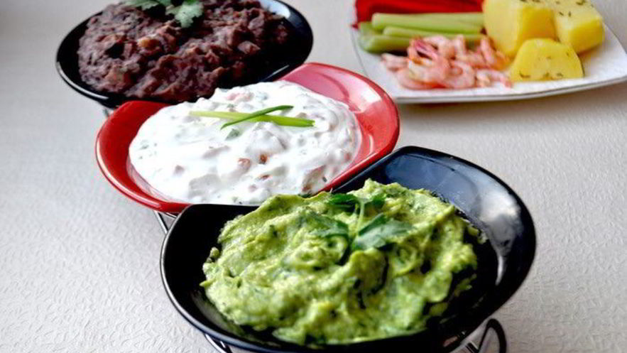 Рецепт двы дипа и один соус