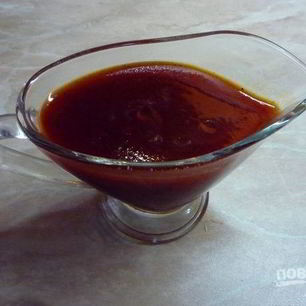 Рецепт Карамельного соуса к мясу