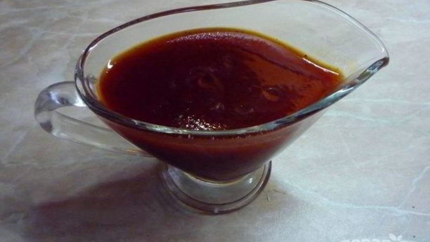 Рецепт карамельного соуса к мясу
