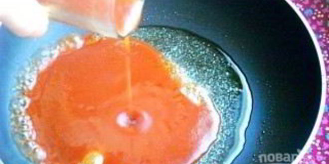 Рецепт карамельного соуса к мясу