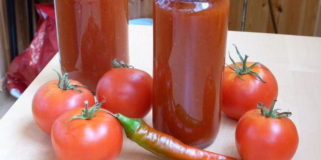 Рецепт домашнего кетчупа