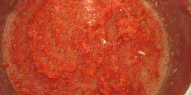 Рецепт кетчупа из болгарского перца на зиму