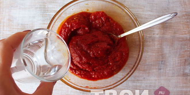 Рецепт кетчупа из томатной пасты