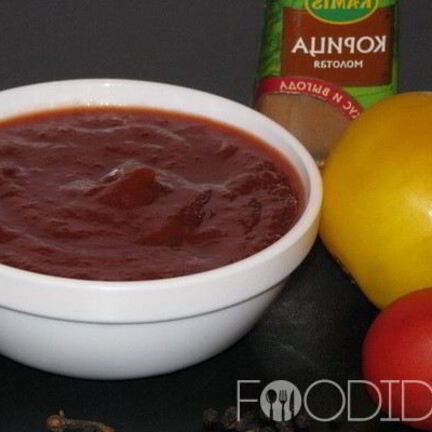 Рецепт Кетчупа со сливами и яблоками