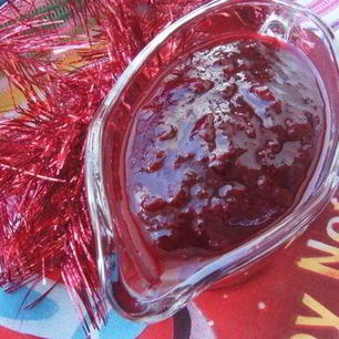 Рецепт Клюквенно-апельсинового соус к птице