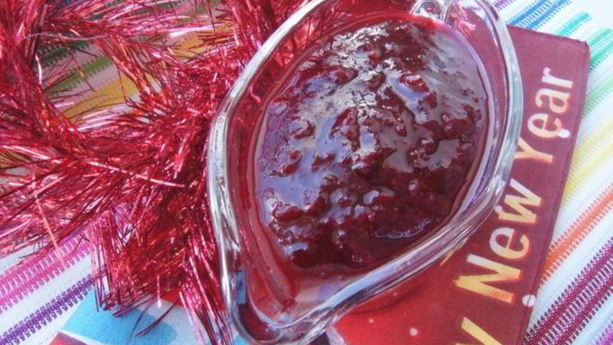 Рецепт клюквенно-апельсинового соус к птице