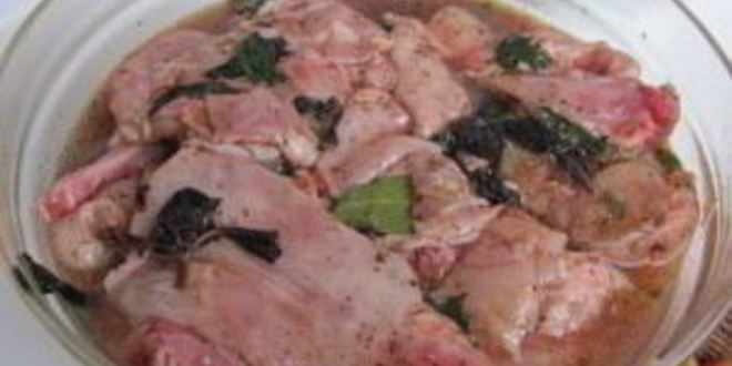 Рецепт маринада для дичи