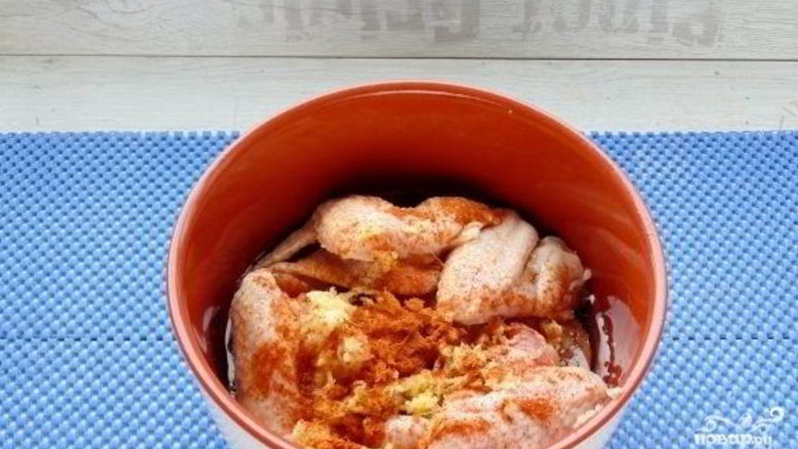 Рецепт маринада для крыльев на мангале