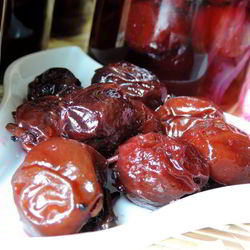 Рецепт Маринованных слив в сухом маринаде