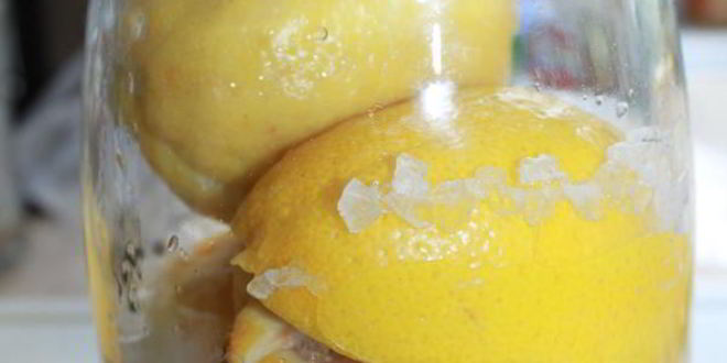 Рецепт соленых лимонов для курицы