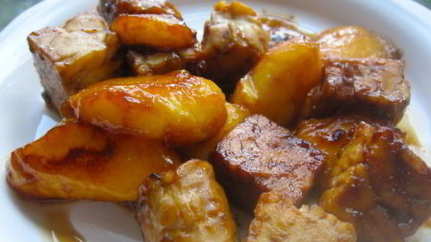 Рецепт тофу в маринаде с манго