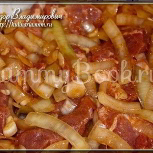 Рецепт Варианта маринада для мяса на шампурах на мангале