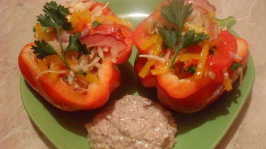 Рецепт орехового соуса для овощного салата