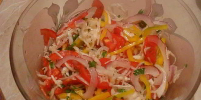 Рецепт орехового соуса для овощного салата