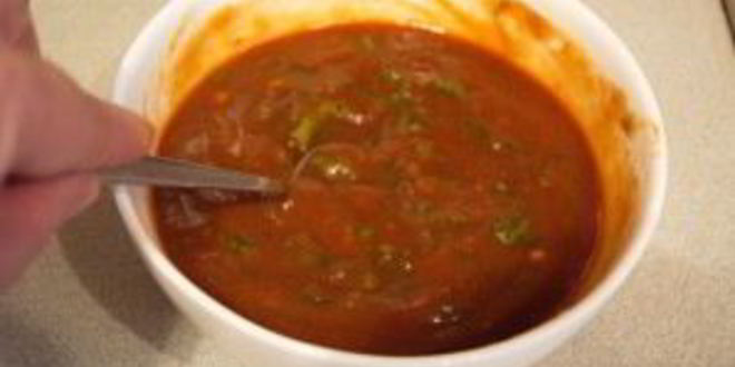 Рецепт острого соуса к курице