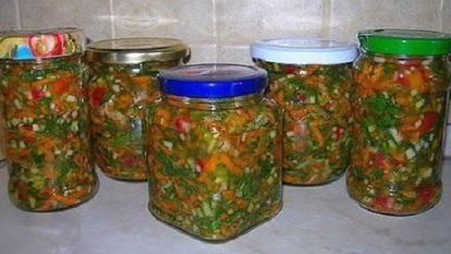 Рецепт Овощной заправки