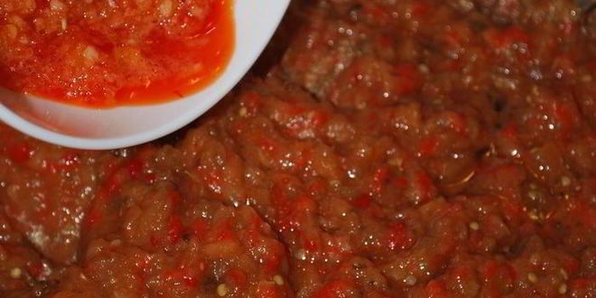 Рецепт сербского соуса с запеченными овощами