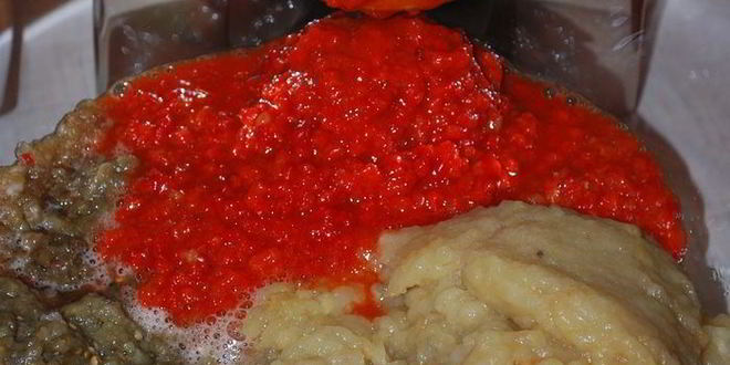 Рецепт сербского соуса с запеченными овощами