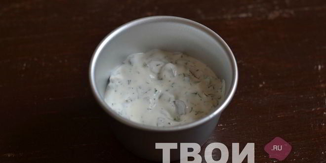 Рецепт сметанного соуса