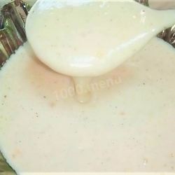 Рецепт Белого соуса бешамель на молоке с мукой