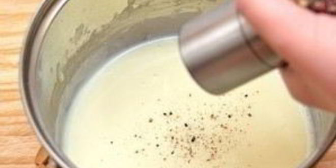 Рецепт бешамели для лазаньи