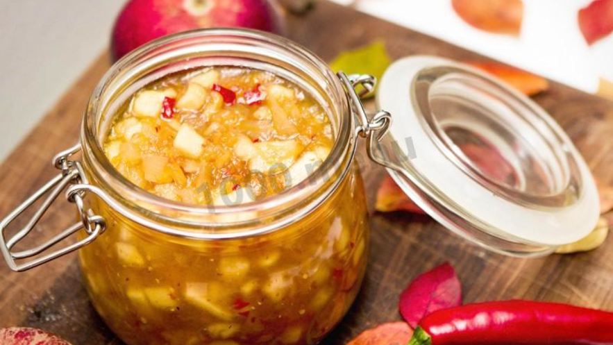 Рецепт соуса чатни из яблок