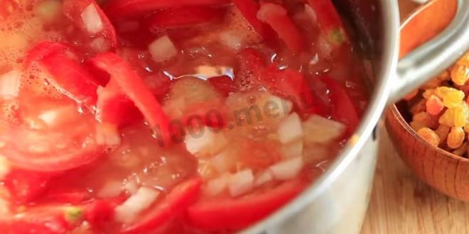 Рецепт соуса чатни из яблок