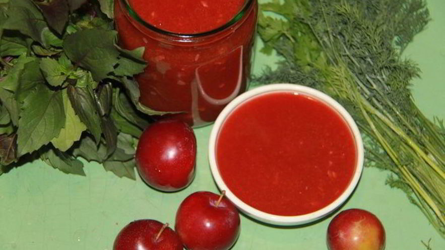 Рецепт соуса из алычи