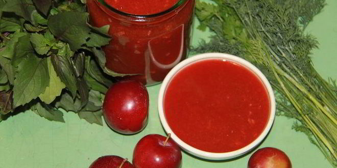 Рецепт соуса из алычи