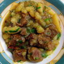 Рецепт Соуса из баранины с картошкой