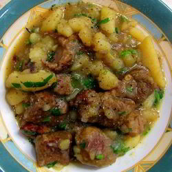 Рецепт Соуса из баранины с картошкой