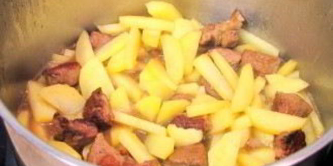 Рецепт соуса из баранины с картошкой